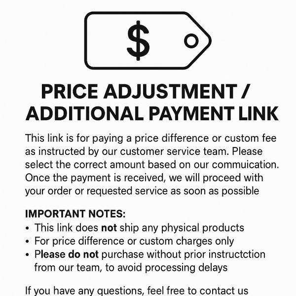 Price Adjustment Payment